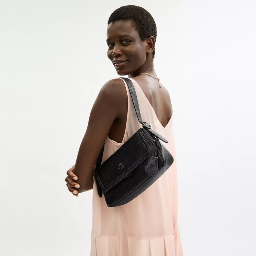 Borsa a spalla con patta Etta Small