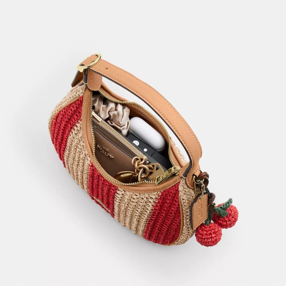 Borsa a spalla Emily con ciondolo