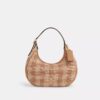 Borsa a spalla Emily con stampa a quadretti