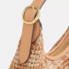 Borsa a spalla Emily con stampa a quadretti