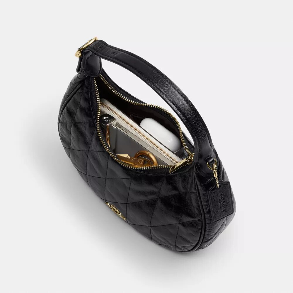 Borsa a spalla Emily con trapuntatura