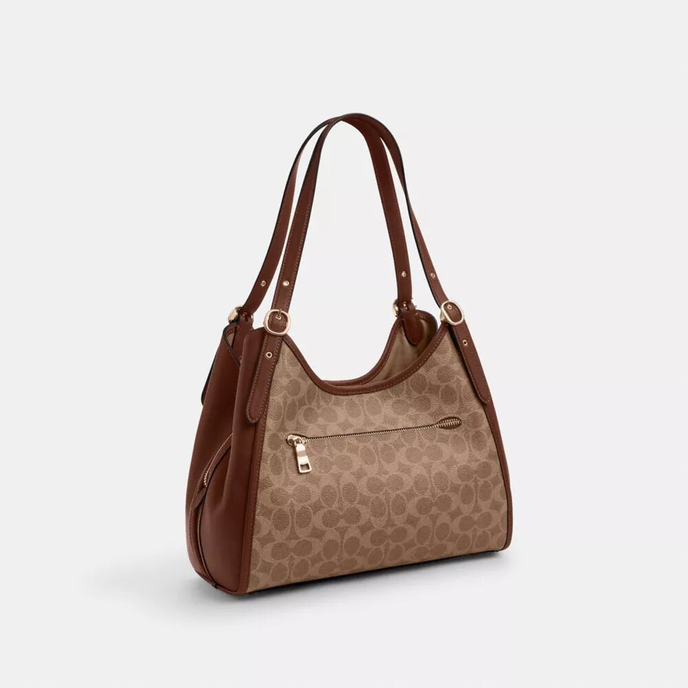 Borsa a spalla Erin in Signature Canvas