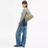 Borsa a spalla Evelyn con trapuntatura