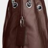 Borsa a spalla Evelyn con trapuntatura