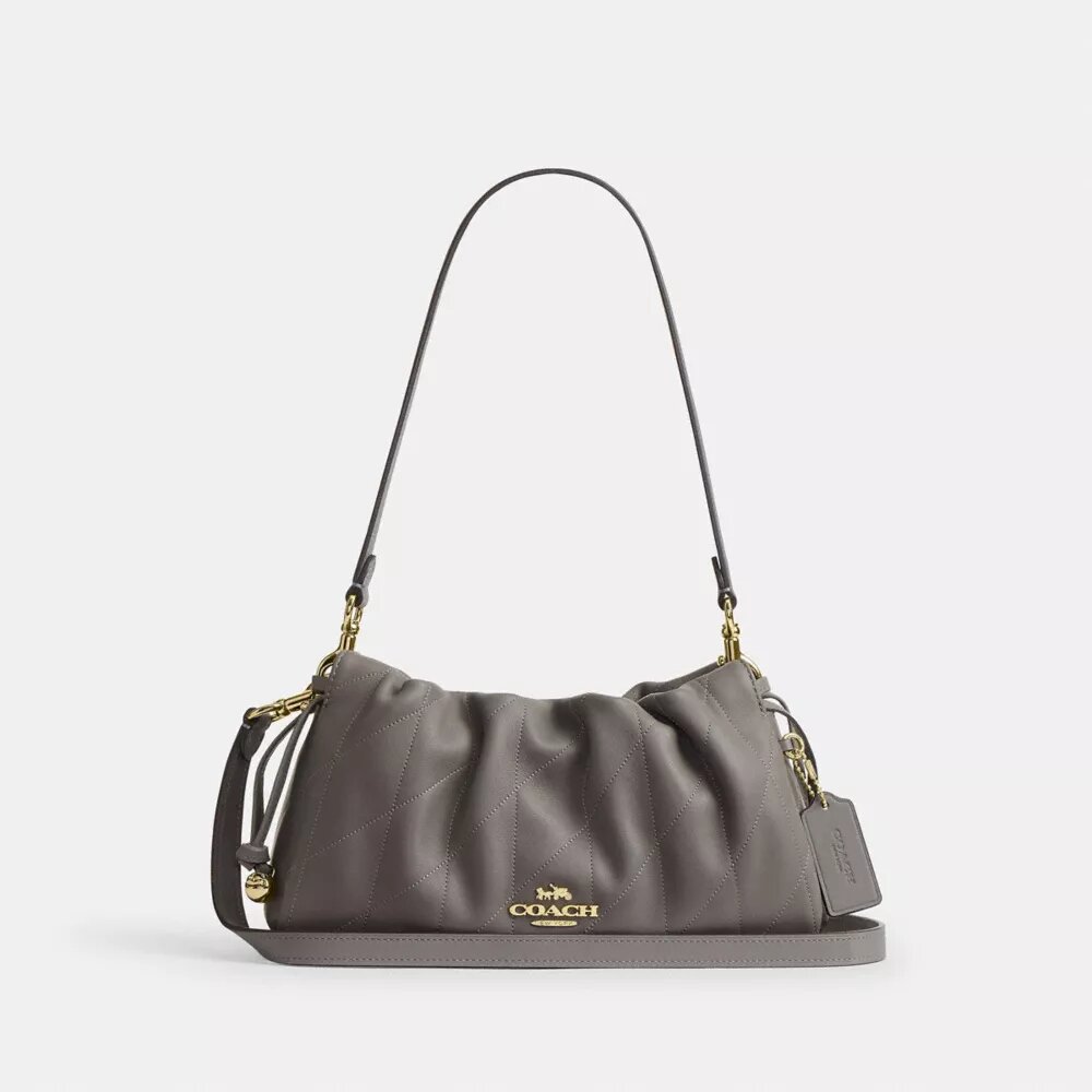Borsa a spalla Faye con trapuntatura