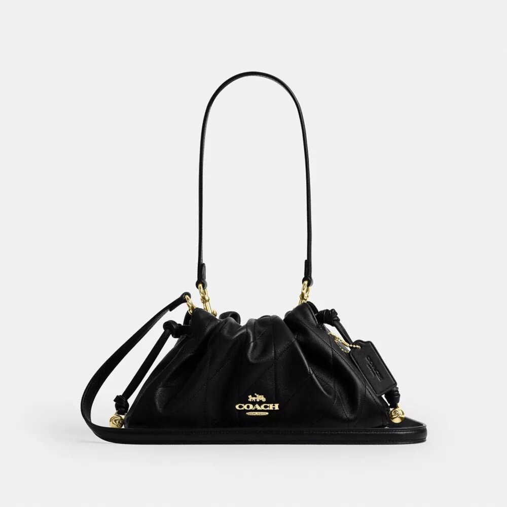 Borsa a spalla Faye con trapuntatura