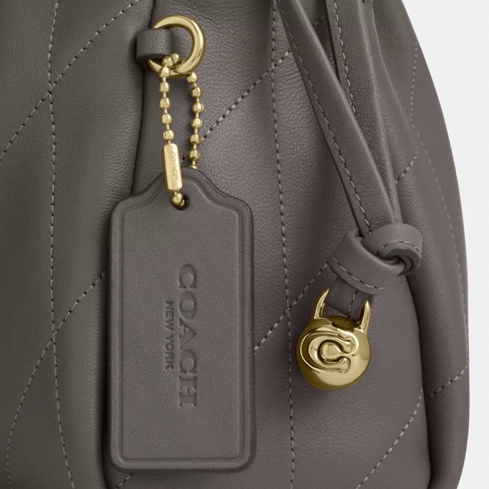 Borsa a spalla Faye con trapuntatura