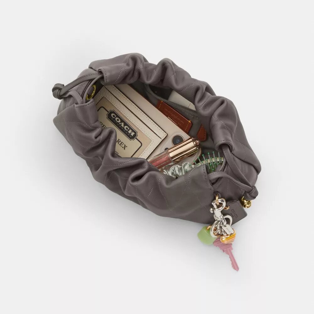 Borsa a spalla Faye con trapuntatura
