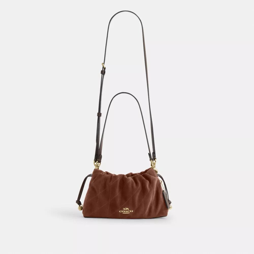 Borsa a spalla Faye con trapuntatura