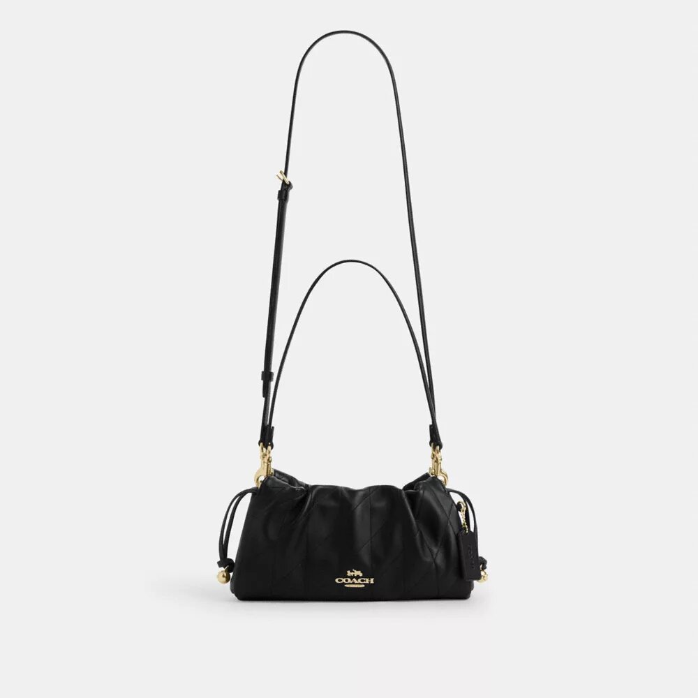 Borsa a spalla Faye con trapuntatura