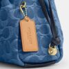 Borsa a spalla Faye in denim esclusivo