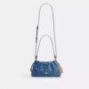 Borsa a spalla Faye in denim esclusivo