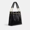 Borsa a spalla grande Evelyn con trapuntatura