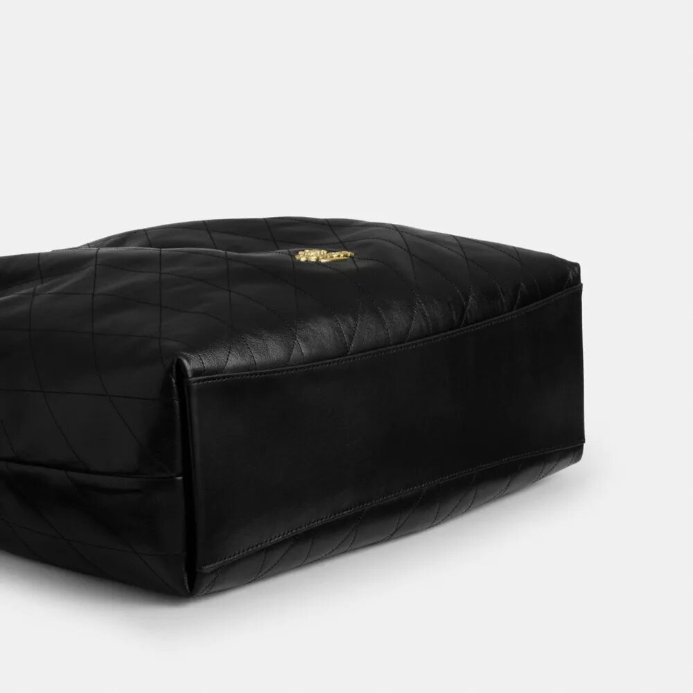 Borsa a spalla grande Evelyn con trapuntatura