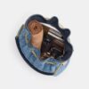 Borsa a spalla grande Evelyn in cotone rigenerativo con trapuntatura
