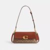 Borsa a spalla Jet in Signature Canvas