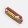 Borsa a spalla Jet in Signature Canvas