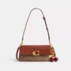 Borsa a spalla Jet in Signature Canvas