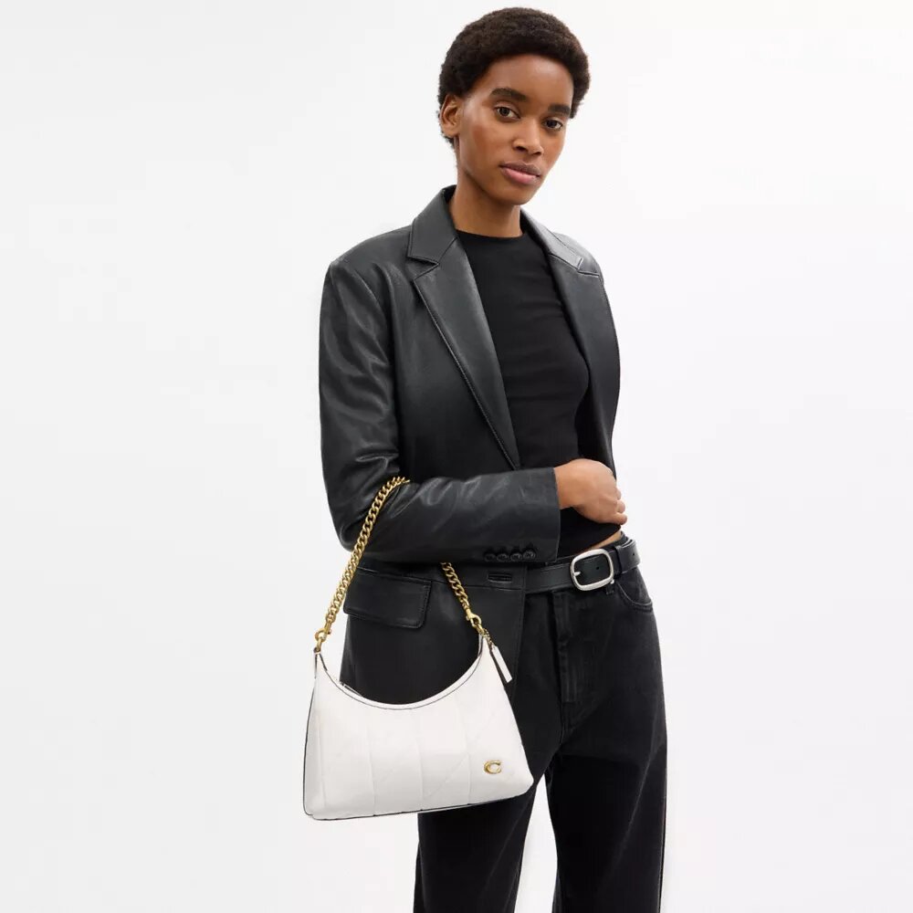 Borsa a spalla Juliet 25 con trapuntatura