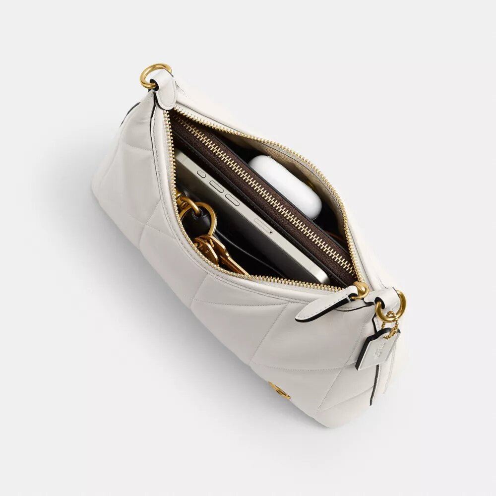 Borsa a spalla Juliet 25 con trapuntatura
