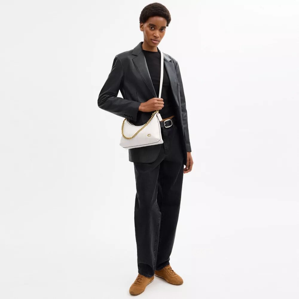 Borsa a spalla Juliet 25 con trapuntatura