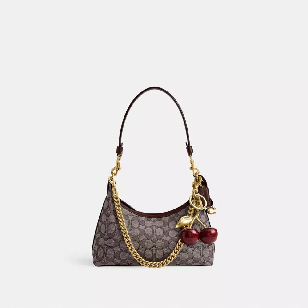 Borsa a spalla Juliet 25 in jacquard esclusivo