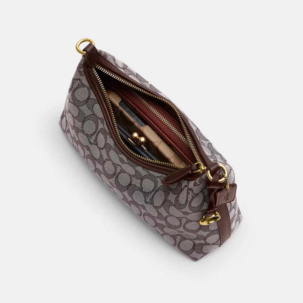 Borsa a spalla Juliet 25 in jacquard esclusivo