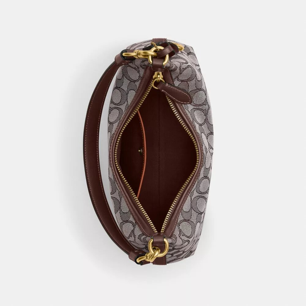 Borsa a spalla Juliet 25 in jacquard esclusivo