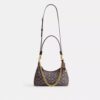 Borsa a spalla Juliet 25 in jacquard esclusivo