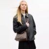 Borsa a spalla Juliet 25 in jacquard esclusivo