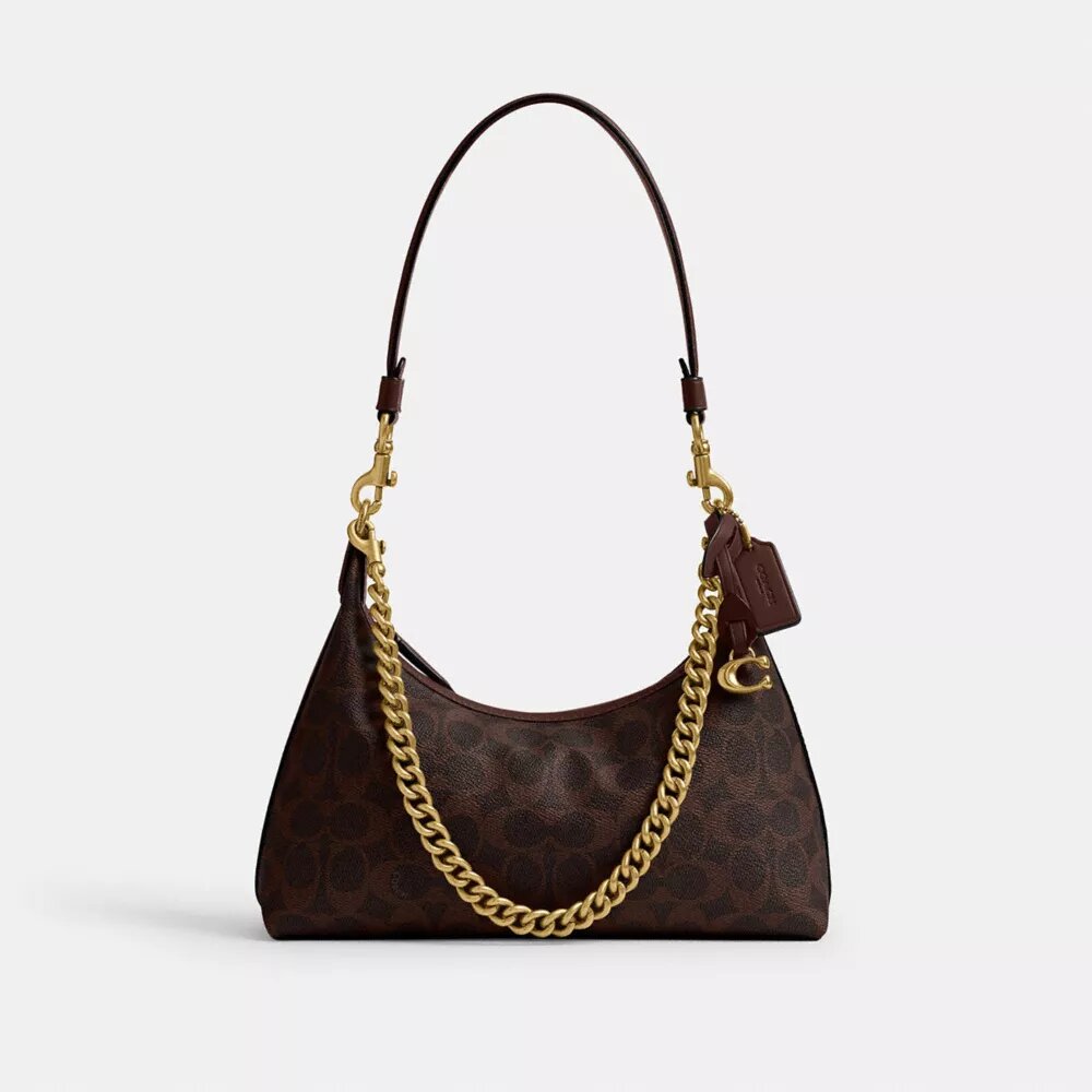 Borsa a spalla Juliet 25 in Signature Canvas