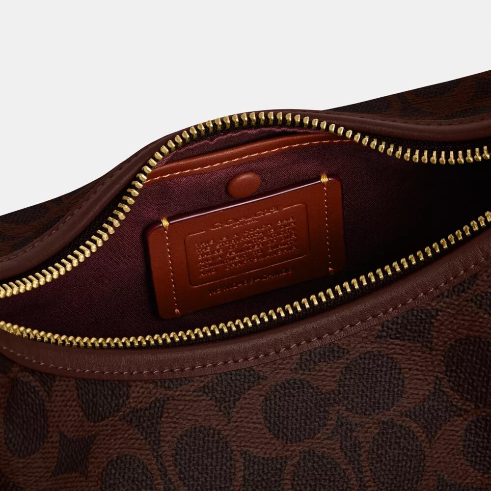 Borsa a spalla Juliet 25 in Signature Canvas