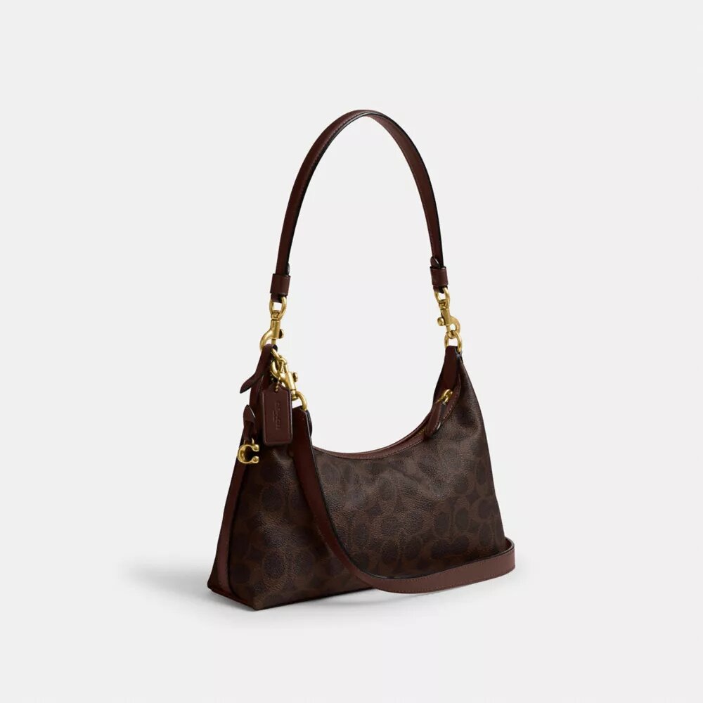 Borsa a spalla Juliet 25 in Signature Canvas
