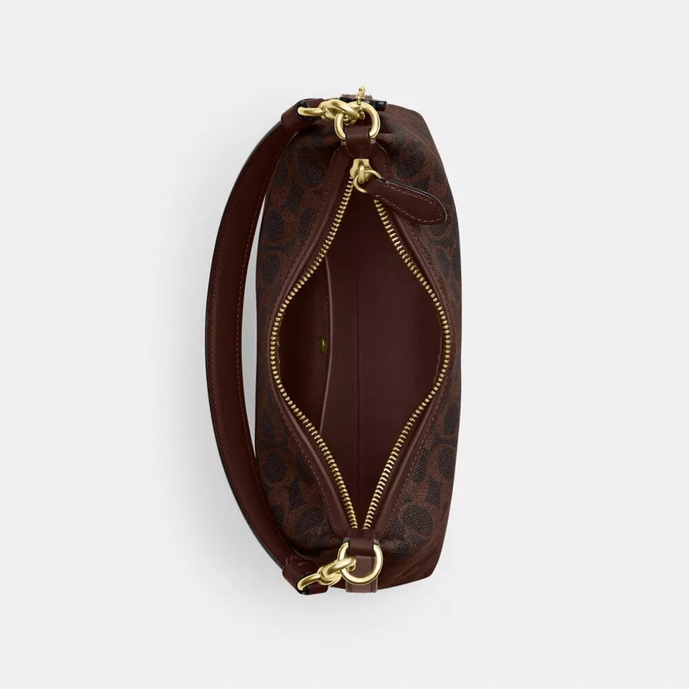 Borsa a spalla Juliet 25 in Signature Canvas