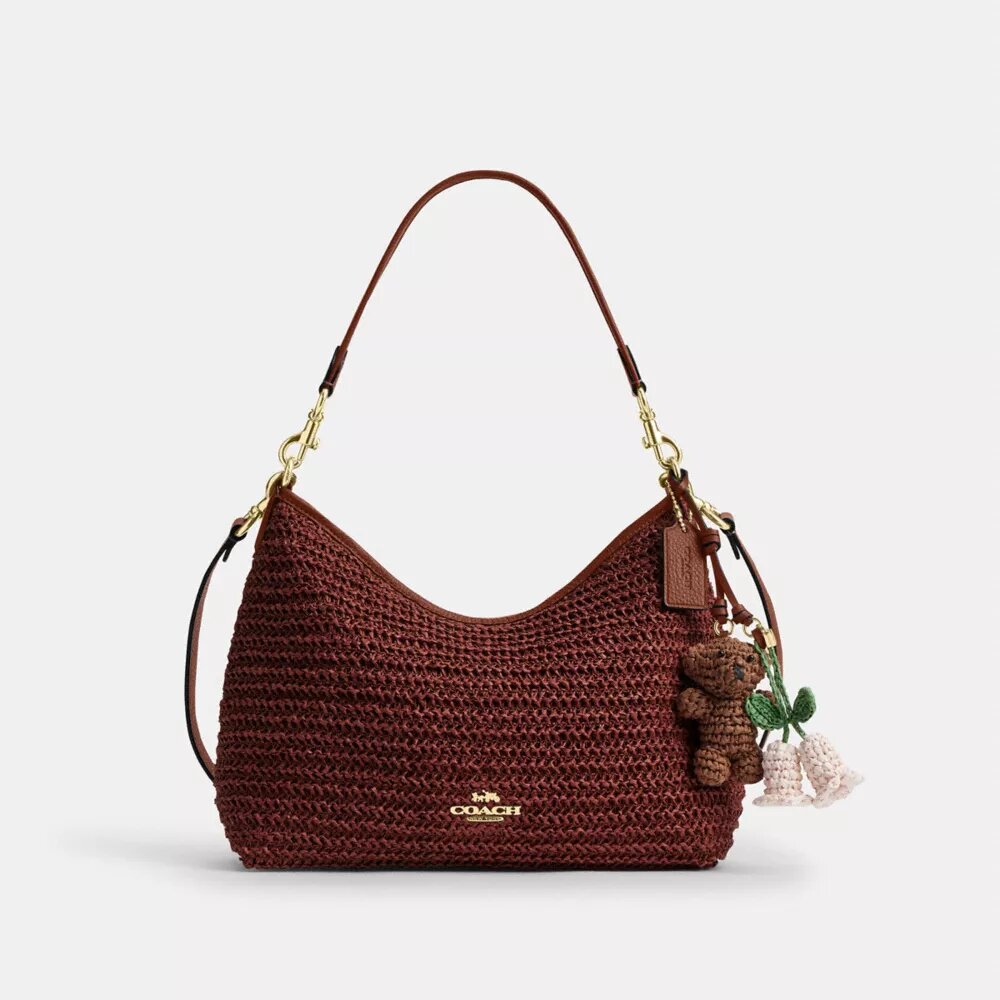Borsa a spalla Laurel con ciondoli