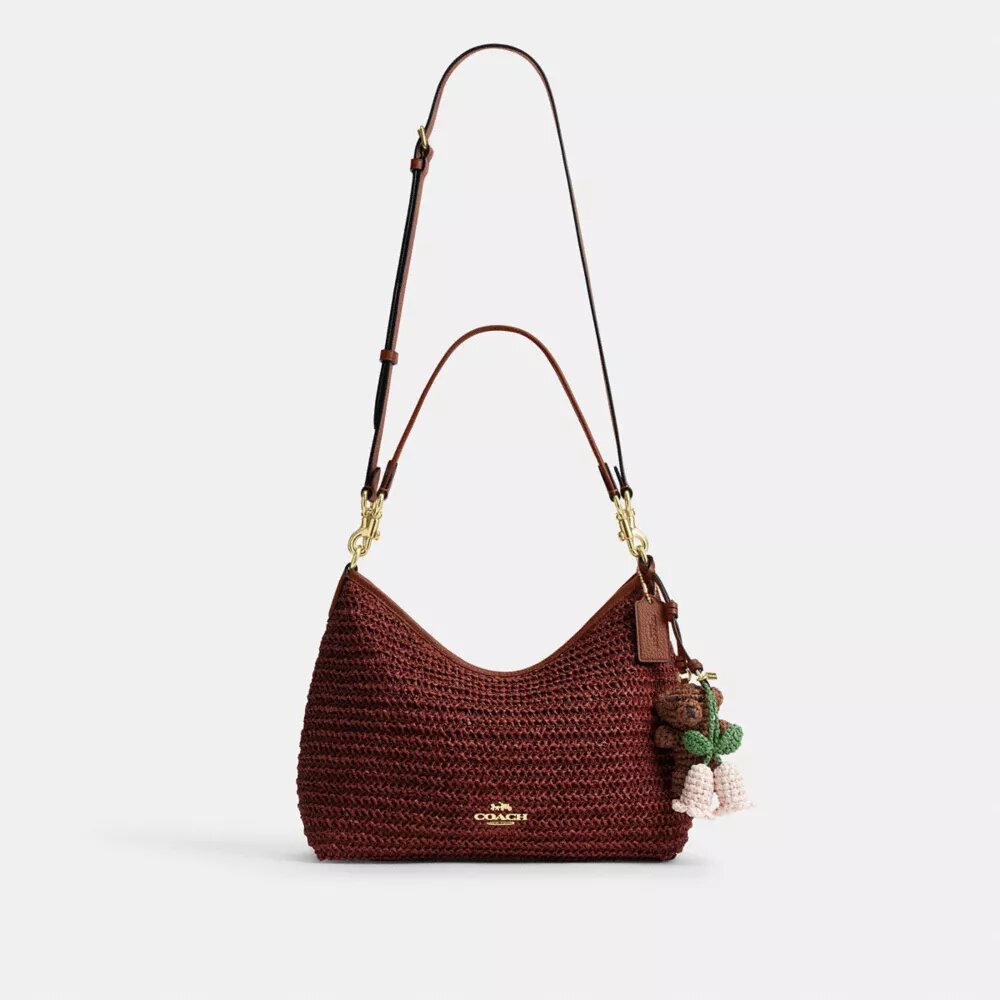 Borsa a spalla Laurel con ciondoli