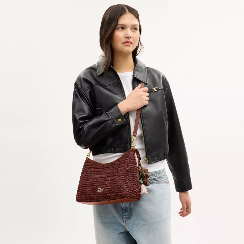 Borsa a spalla Laurel con ciondoli