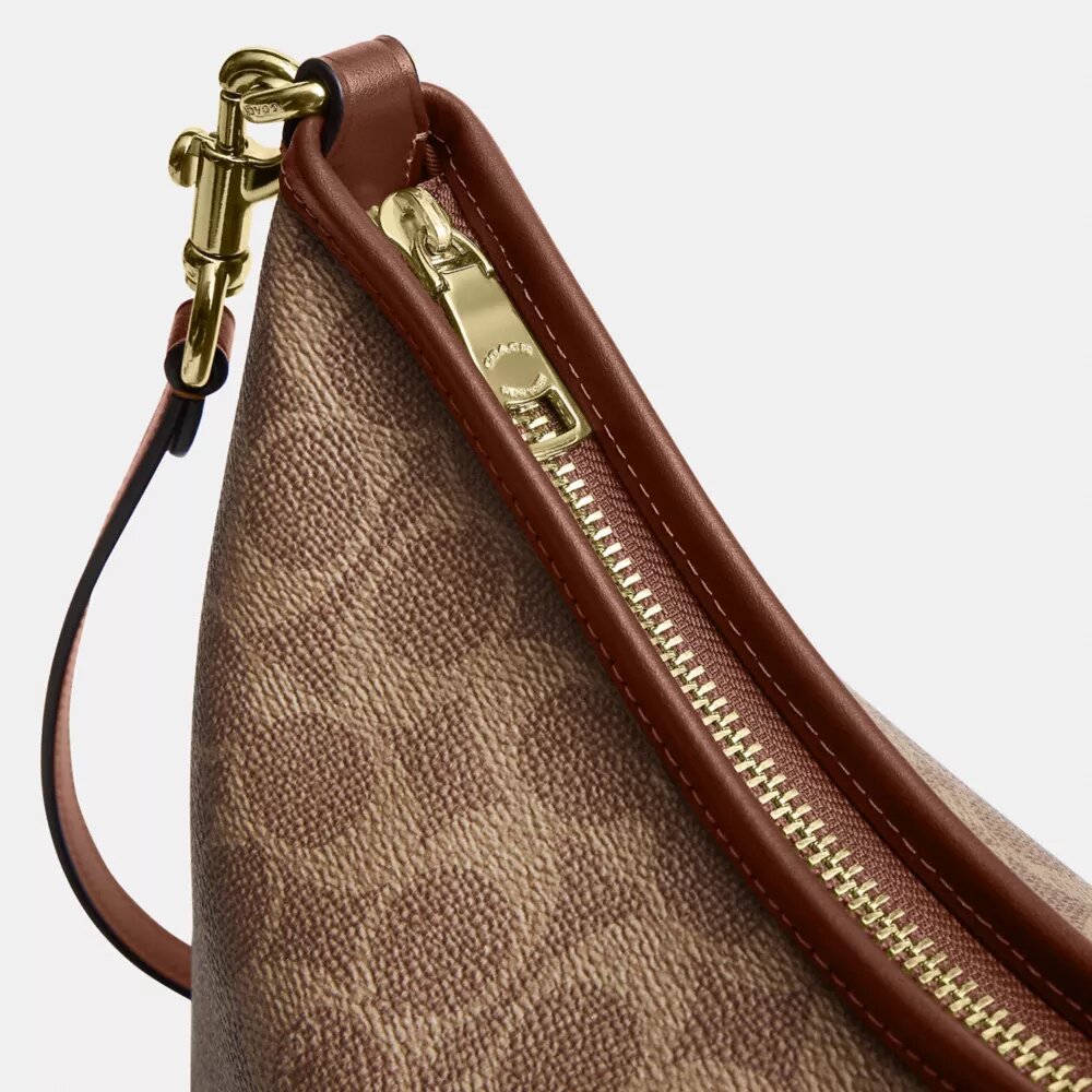 Borsa a spalla Laurel in Signature Canvas