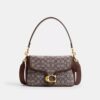 Borsa a spalla Soft Tabby in jacquard esclusivo