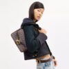 Borsa a spalla Soft Tabby in jacquard esclusivo