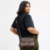 Borsa a spalla Soft Tabby in jacquard esclusivo