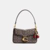 Borsa a spalla Soft Tabby in jacquard esclusivo
