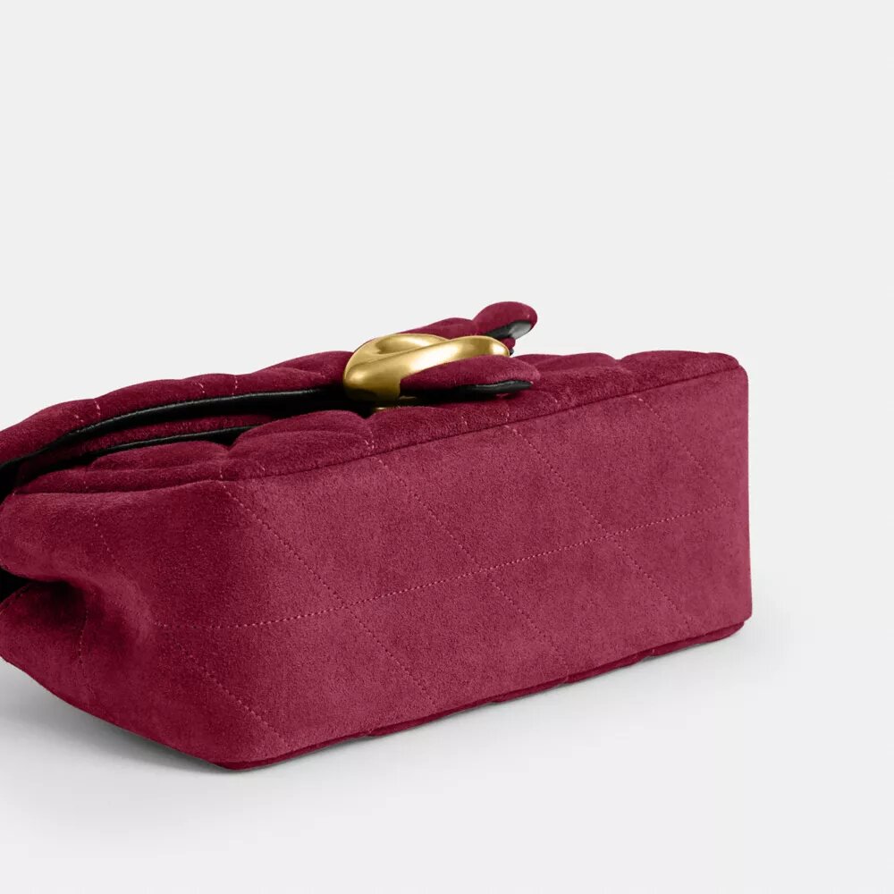 Borsa a spalla Tabby 20 con trapuntatura