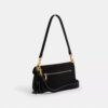 Borsa a spalla Tabby 26 con frange di perline di cristallo