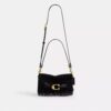 Borsa a spalla Tabby 26 con frange di perline di cristallo