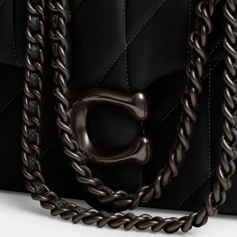 Borsa a spalla Tabby 26 con trapuntatura a cuscino