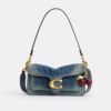 Borsa a spalla Tabby 26 in denim di cotone rigenerato