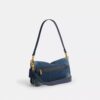 Borsa a spalla Tabby 26 in denim di cotone rigenerato