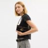 Borsa a spalla Tabby da 20 in pelle di vitello con stampa leopardata