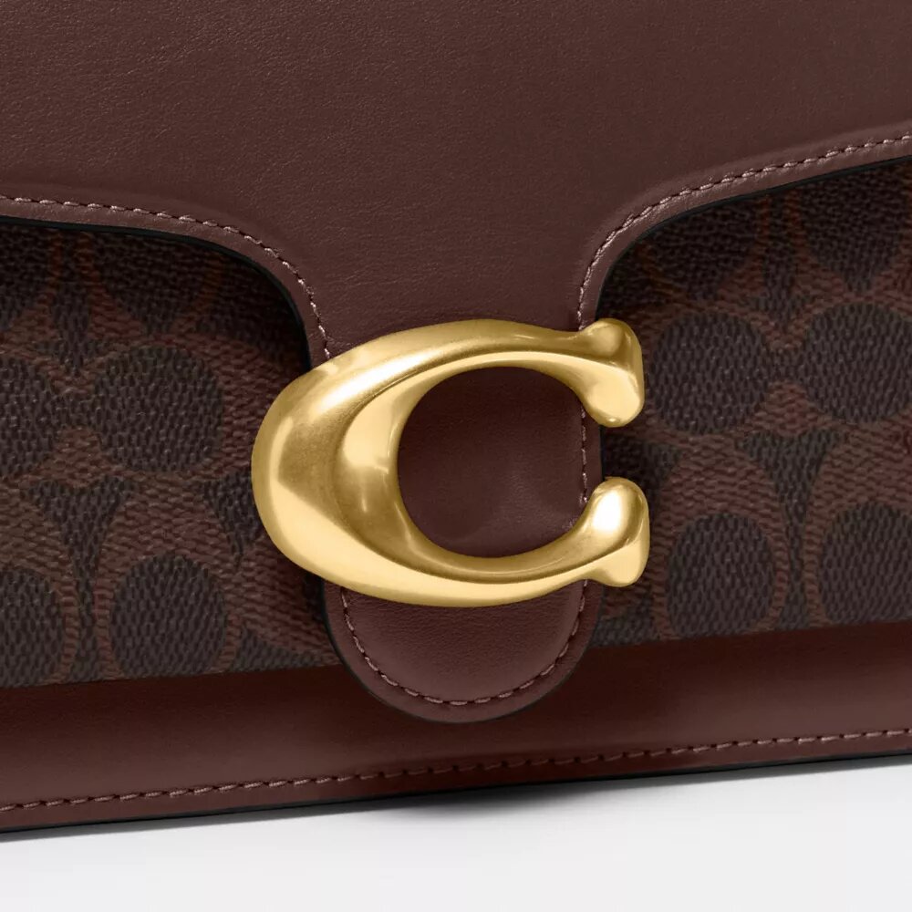 Borsa a spalla Tabby da 26 in Signature Canvas